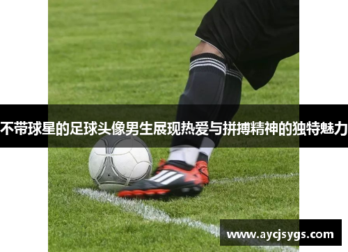 不带球星的足球头像男生展现热爱与拼搏精神的独特魅力